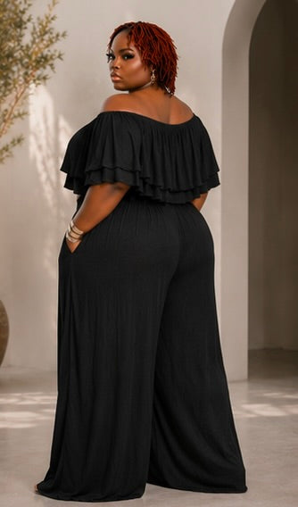 Summer Breeze Ruffle Two-Piece Set