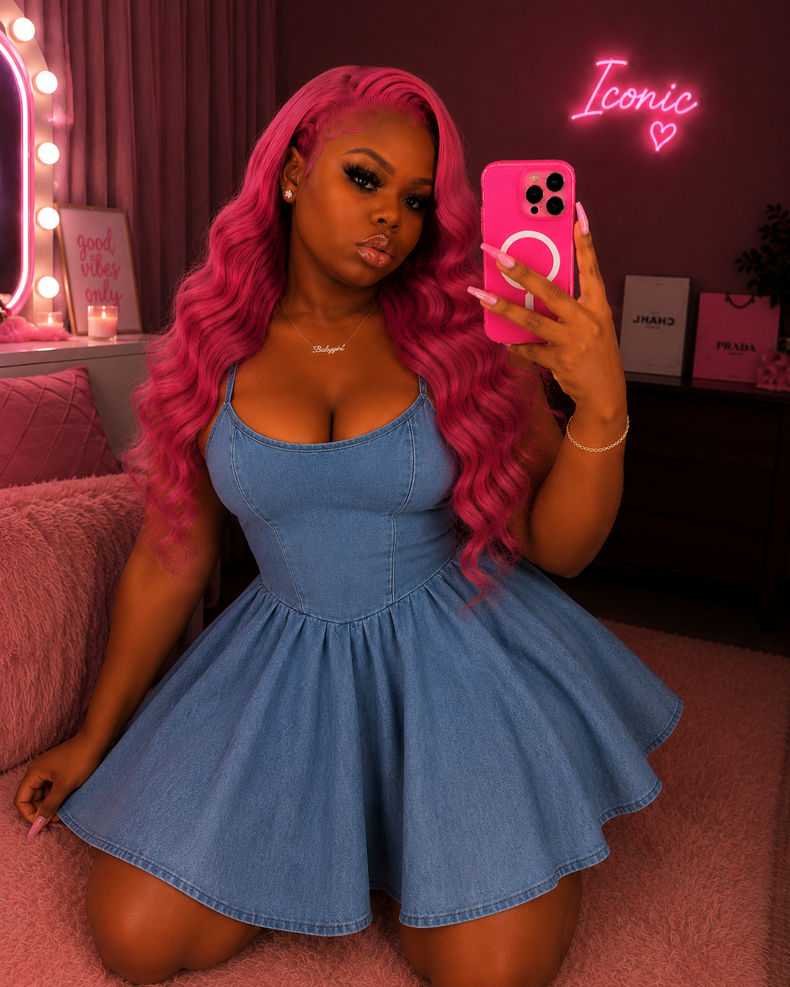 Denim Darling Corset Dress