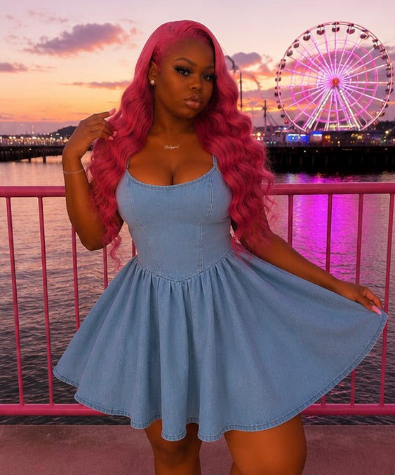 Denim Darling Corset Dress