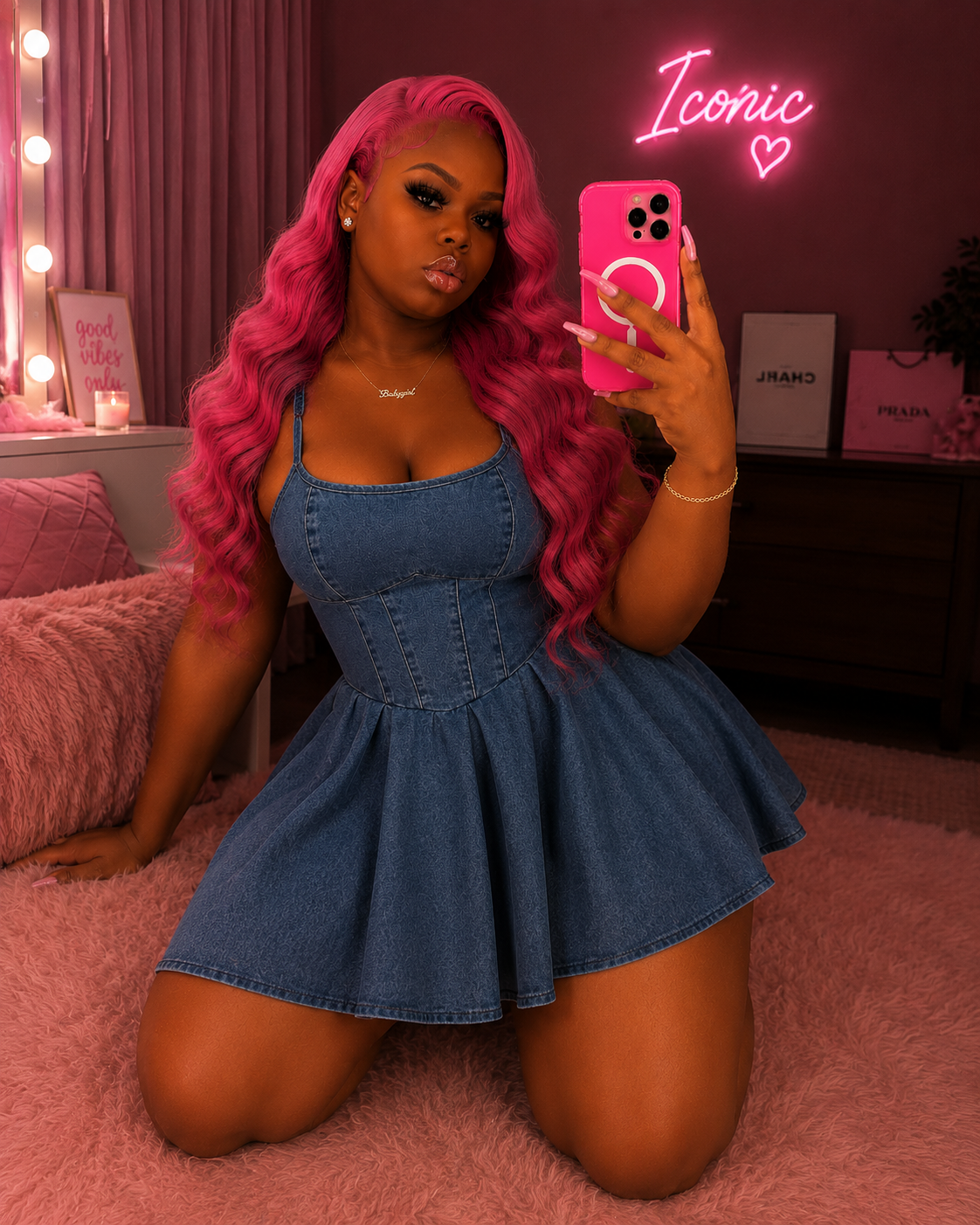 Denim Darling Corset Dress