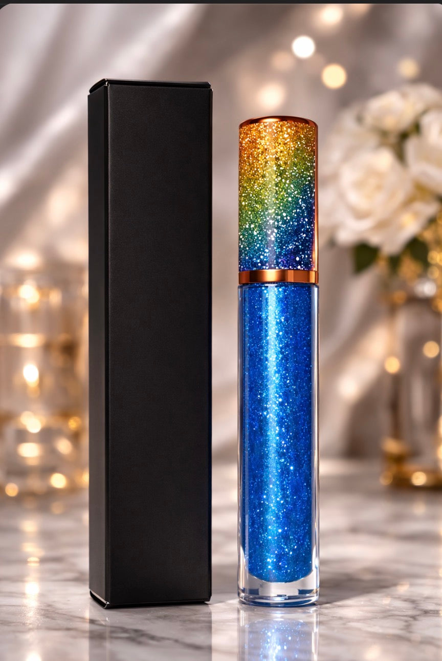 🌊 Ocean Sparkle Lip Gloss 🌊