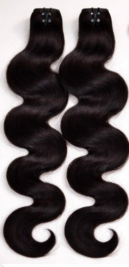 The Iconic Lane Signature Noir Luxe Silk Wave 26"