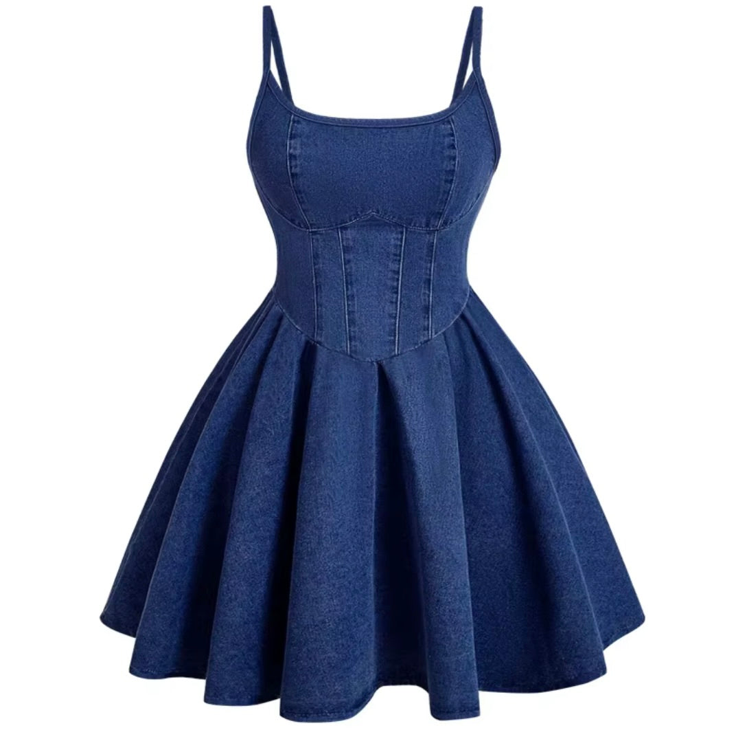 Denim Darling Corset Dress