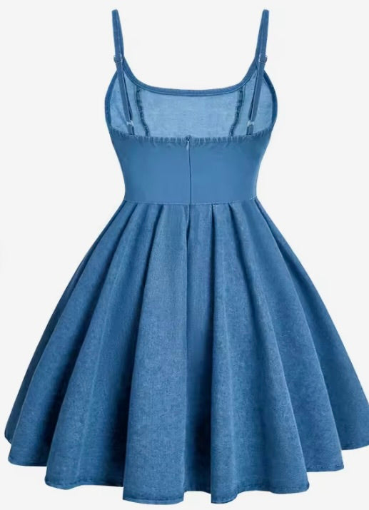 Denim Darling Corset Dress