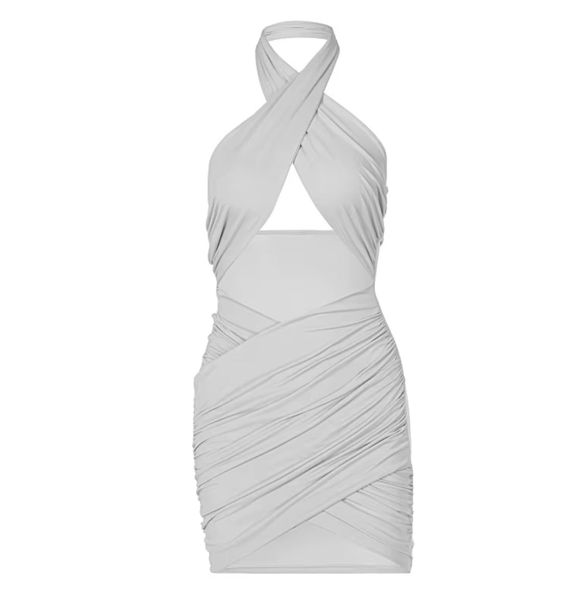 Moonlight Muse Angel Hour Mini Wrapped in Desire Mini Dress