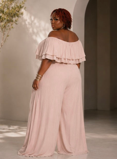 Summer Breeze Ruffle Two-Piece Set